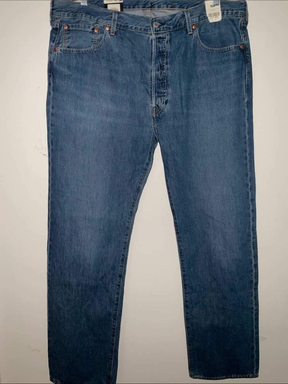 LEVIS 501 ORIGINALS STRAIGHT LEG BUTTON FLY SIZE 40x34 NWT